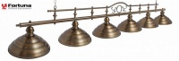 светильник fortuna modena bronze antique 6 плафонов