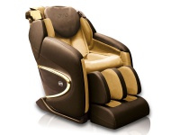массажное кресло oto chiro ii cr-01 коричневое с бежевым