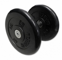 гантель 6 кг mb barbell mb-fdbm-b6