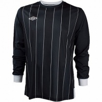 футболка игровая umbro continental stripe jersey ls 60682u-090