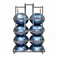 подставка под баланс-степы bosu storage rack на 14 шт.