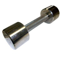 гантель хромированная mb barbell, 3 кг