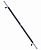 гриф для штанги bb-104 прямой, d=25 мм, 120 см, с неопреновым покрытием